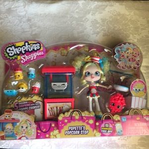 Rare!! Shopkins Popette’s Popcorn Shop